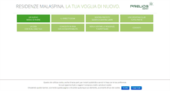 Desktop Screenshot of progettomalaspina.it